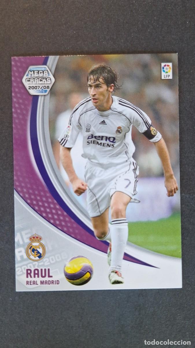 Cromos de F&uacute;tbol: L3 RAUL REAL MADRID 179 PANINI MEGACRACKS 2007 2008 07 08