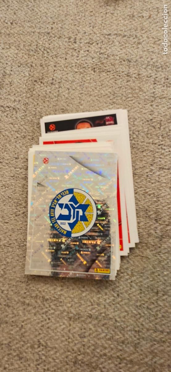 Cromos de F&uacute;tbol: macabbi tel aviv escudo 231 euroliga 2025 2026 25 26 euroleague trading card