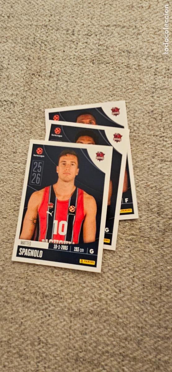Cromos de F&uacute;tbol: baskonia 84 spagnolo euroliga 2025 2026 25 26 euroleague trading card
