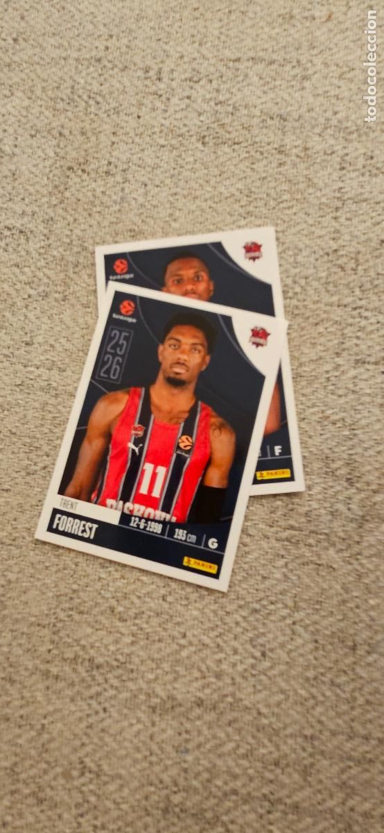 Cromos de F&uacute;tbol: baskonia 85 forrest euroliga 2025 2026 25 26 euroleague trading card