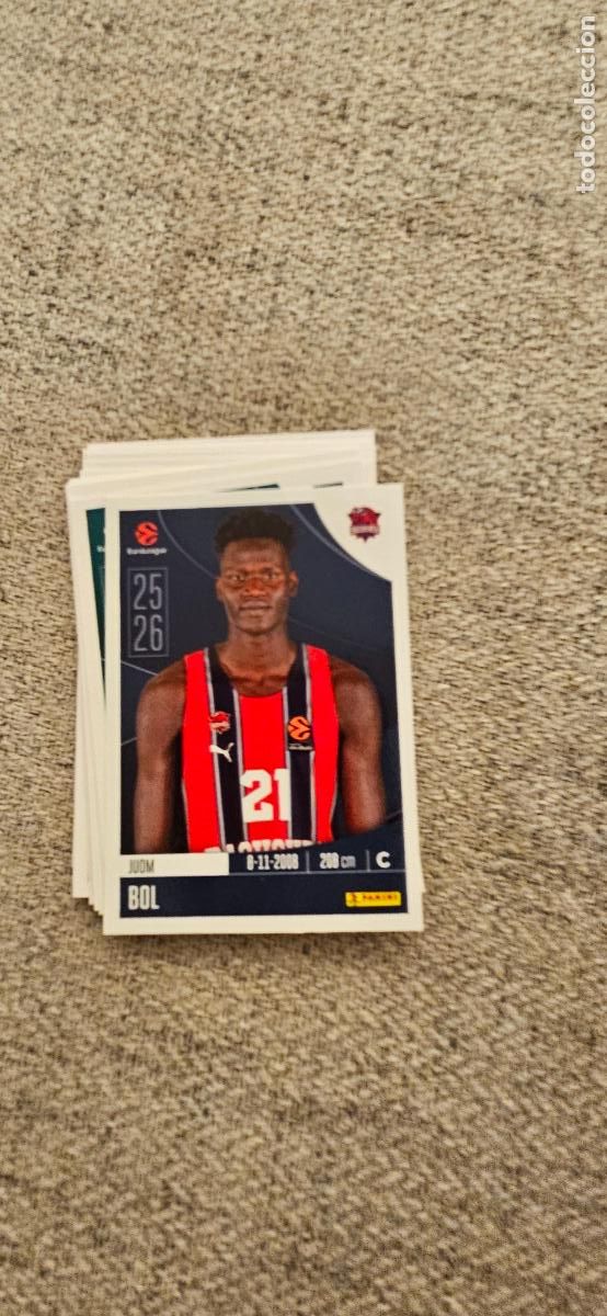 Cromos de Futebol: baskonia 94 bol euroliga 2025 2026 25 26 euroleague trading card