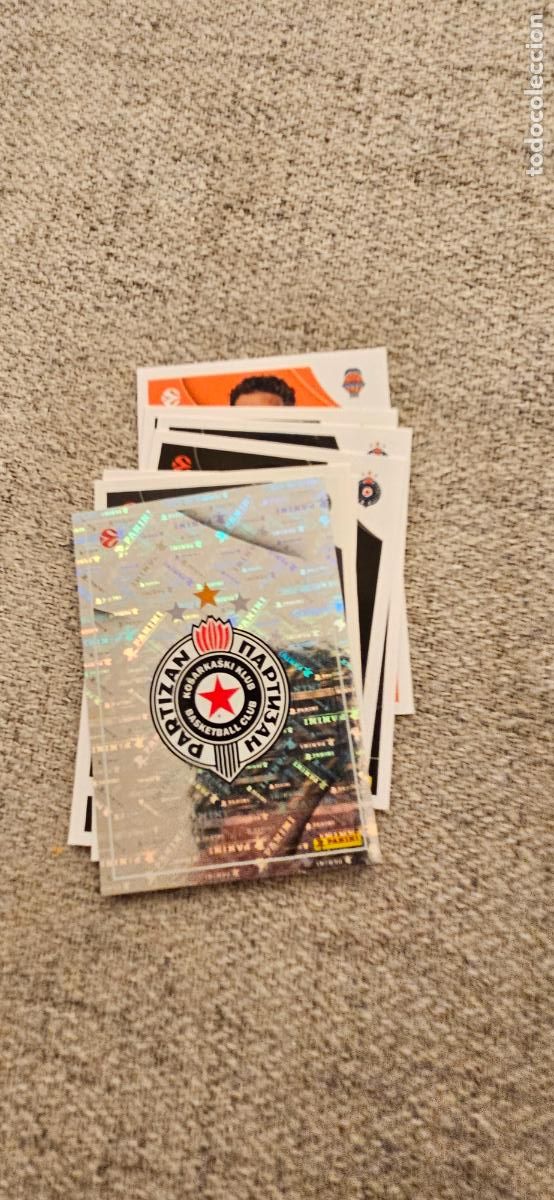 Cromos de f&uacute;tbol: partizan 299 escudo euroliga 2025 2026 25 26 euroleague trading card