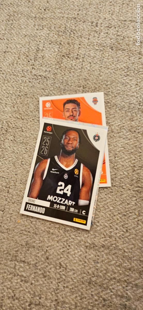 Cartes &agrave; collectionner de Football: partizan 314 fernando euroliga 2025 2026 25 26 euroleague trading card