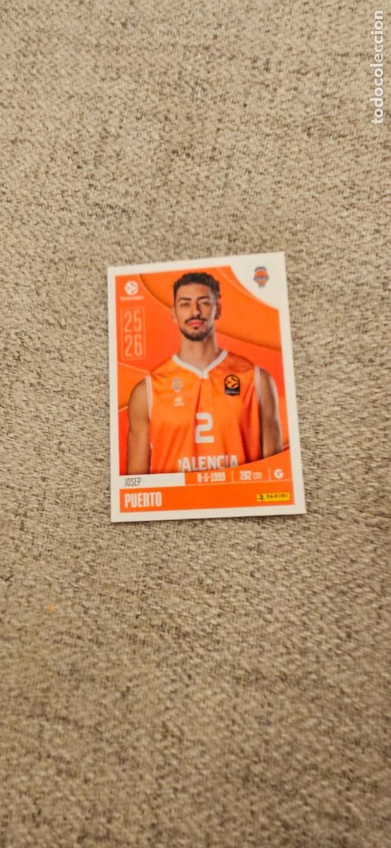 Figurine di Calcio: valencia puerto 336 euroliga 2025 2026 25 26 euroleague trading card