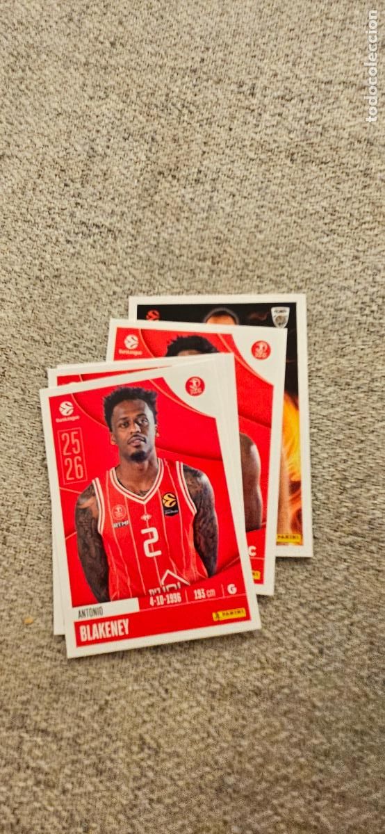 Figurine di Calcio: hapoel tel aviv 200 blakeney euroliga 2025 2026 25 26 euroleague trading card