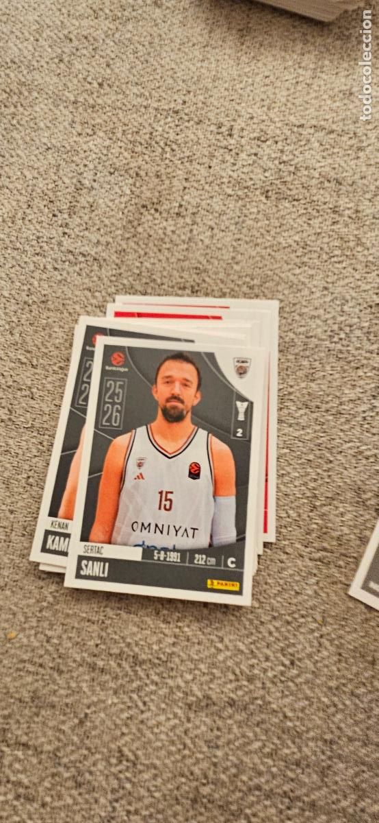 Figurine di Calcio: dubai 125 sanli euroliga 2025 2026 25 26 euroleague trading card
