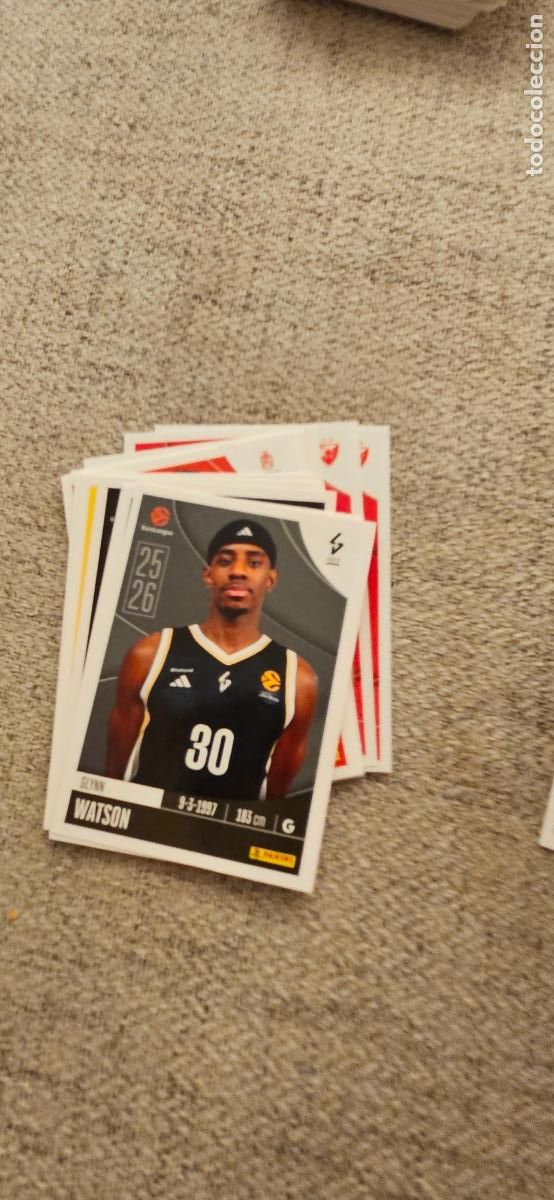 Figurine di Calcio: asvel watson 220 euroliga 2025 2026 25 26 euroleague trading card
