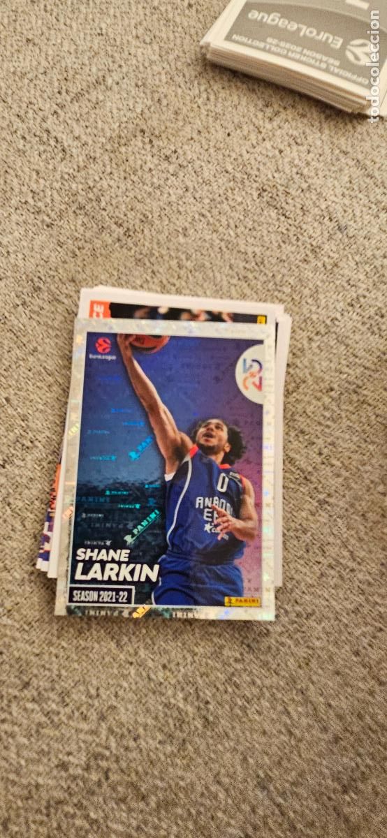 Football Stickers: 420 larkin euroliga 2025 2026 25 26 euroleague trading card