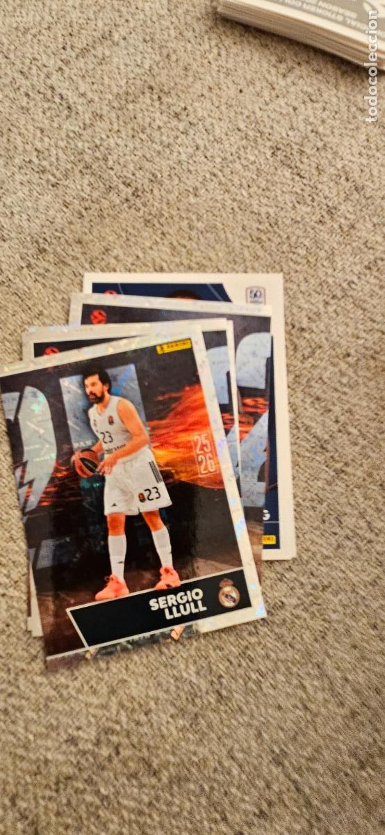 Cromos de F&uacute;tbol: 31 real madrid llull euroliga 2025 2026 25 26 euroleague trading card