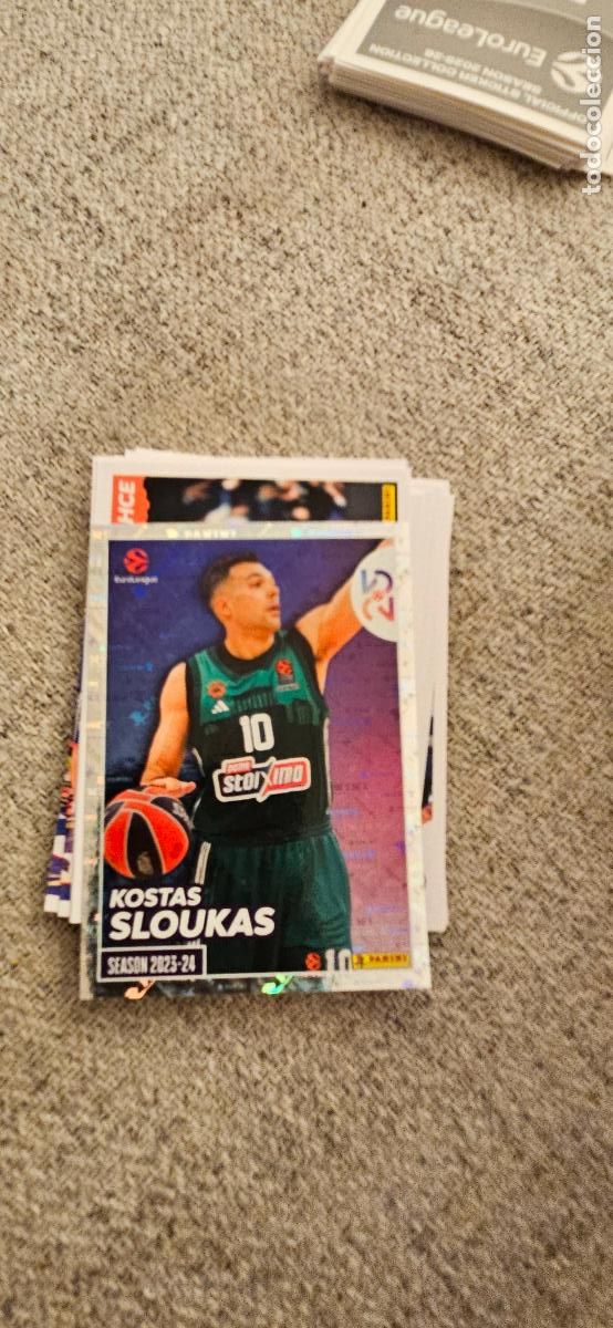 Cromos de Futebol: 423 sloukas euroliga 2025 2026 25 26 euroleague trading card