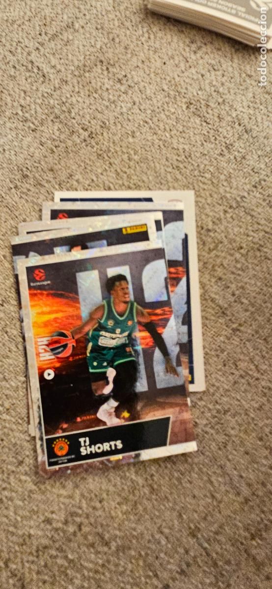 Cromos de Futebol: 28 tj shorts panathinaikos euroliga 2025 2026 25 26 euroleague trading card