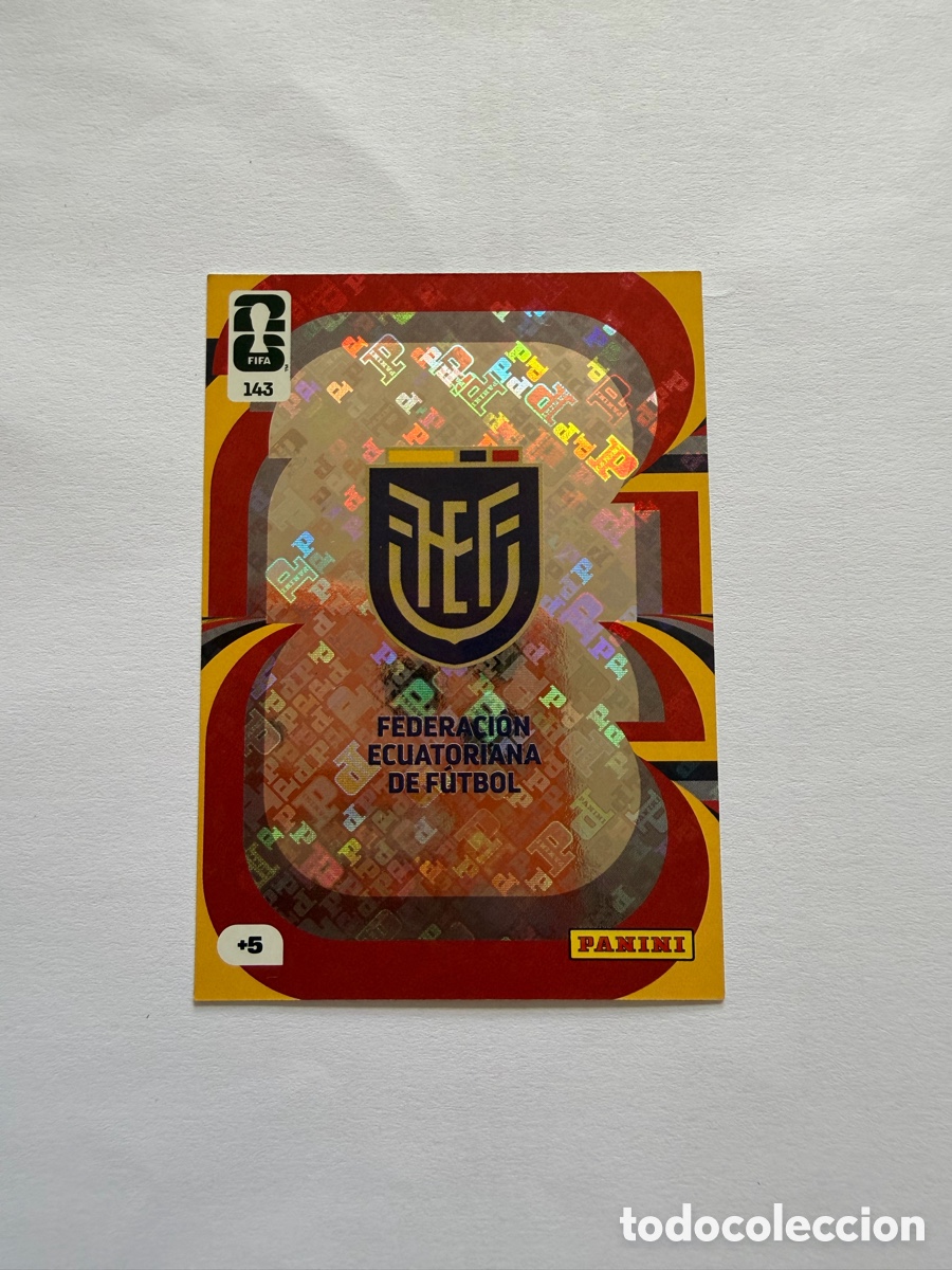 Football Stickers: ADRENALYN FIFA WORLD CUP MUNDIAL 2026 ESCUDO ECUADOR