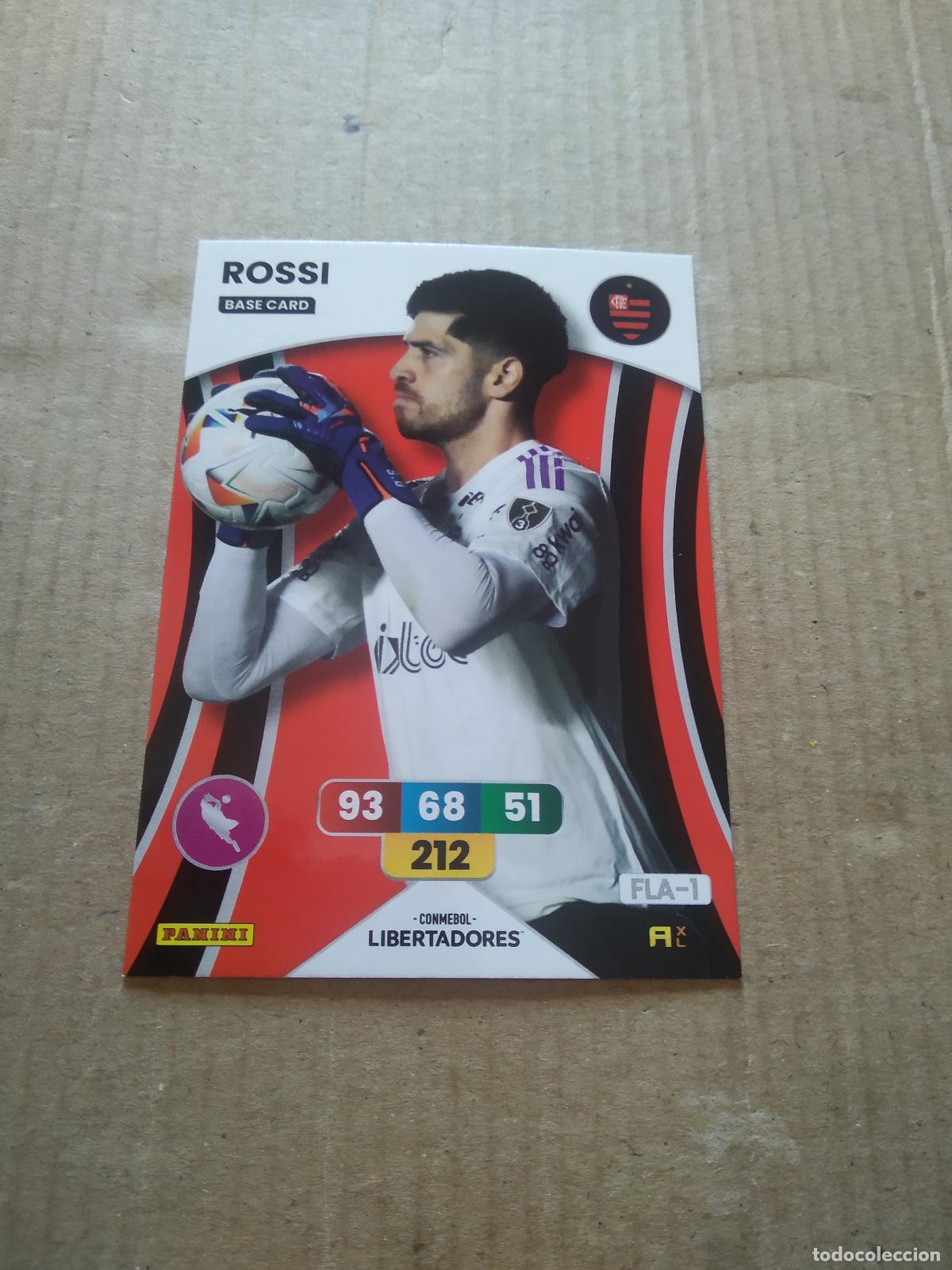 Fu&szlig;ball-Sticker: ROSSI FLAMENGO CROMO FUTBOL PANINI ADRENALYN CONMEBOL LIBERTADORES SUDAMERICANA 2024