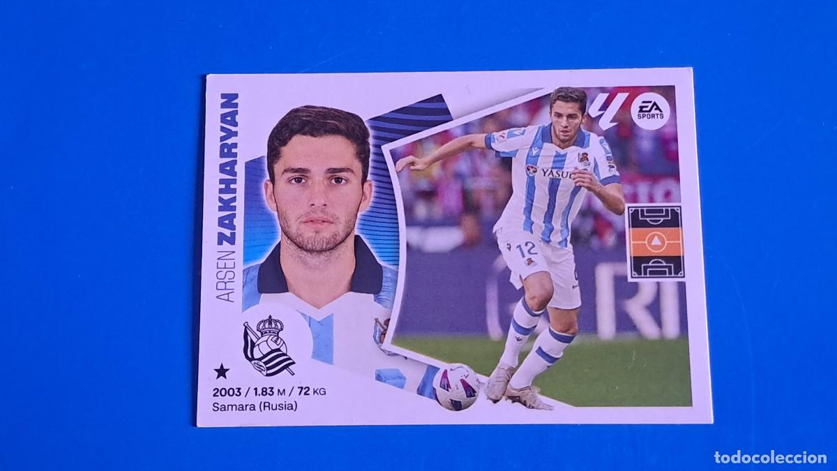 Cromos de Futebol: LIGA ESTE 2024 2025 24 25 N&ordm; 15 ZAKHARYAN REAL SOCIEDAD NUEVO SIN PEGAR
