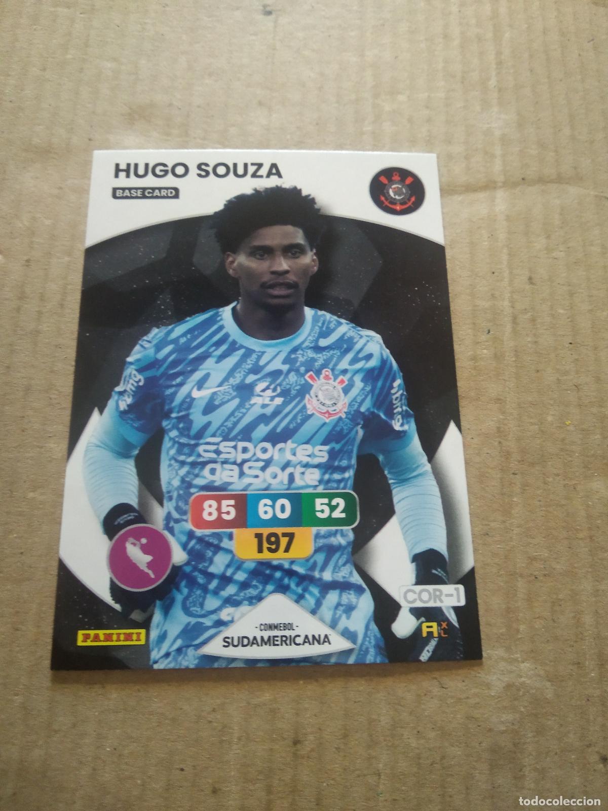 Cromos de Futebol: HUGO SOUZA CORINTHIANS CROMO FUTBOL PANINI ADRENALYN CONMEBOL LIBERTADORES SUDAMERICANA 2024