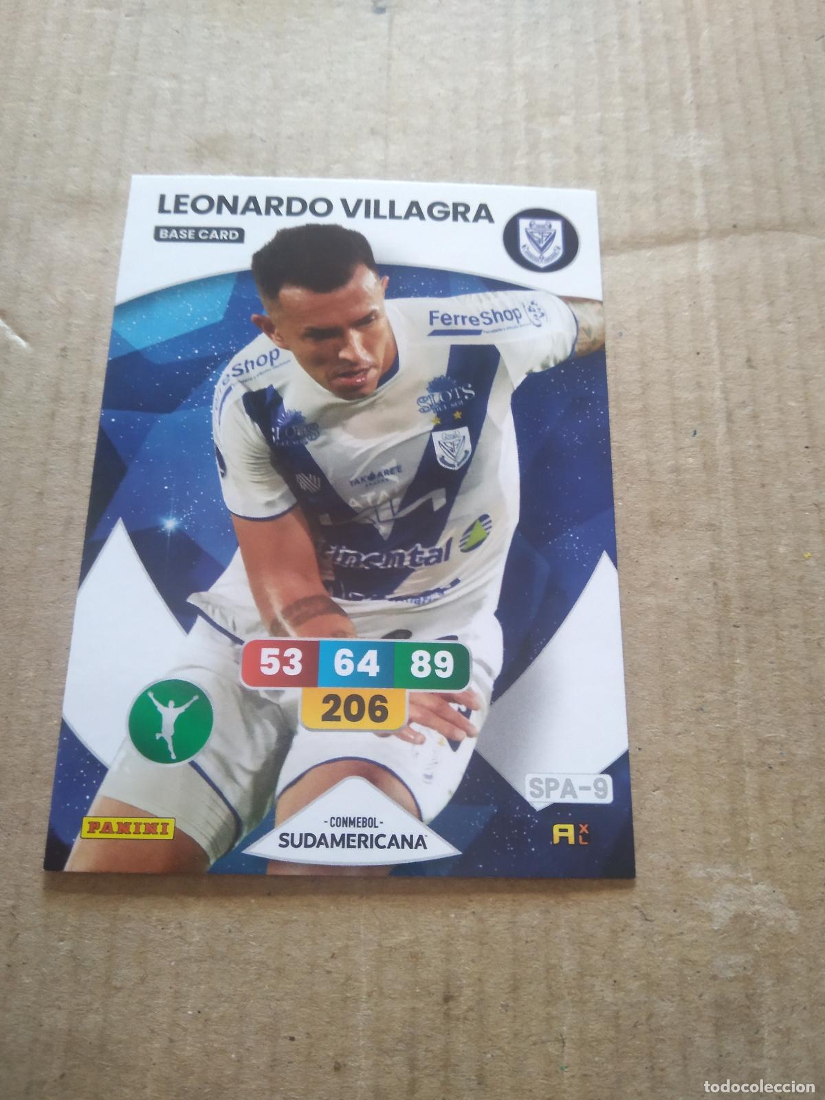 Cromos de Futebol: LEONARDO VILLAGRA S. AMELIANO CROMO FUTBOL PANINI ADRENALYN CONMEBOL LIBERTADORES SUDAMERICANA 2024