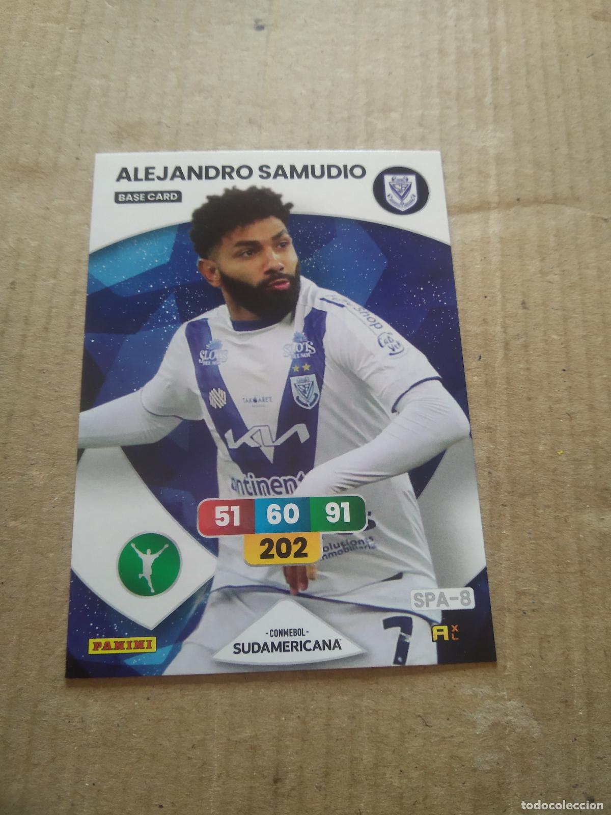Cromos de Futebol: ALEJANDRO SAMUDIO S. AMELIANO CROMO FUTBOL PANINI ADRENALYN CONMEBOL LIBERTADORES SUDAMERICANA 2024