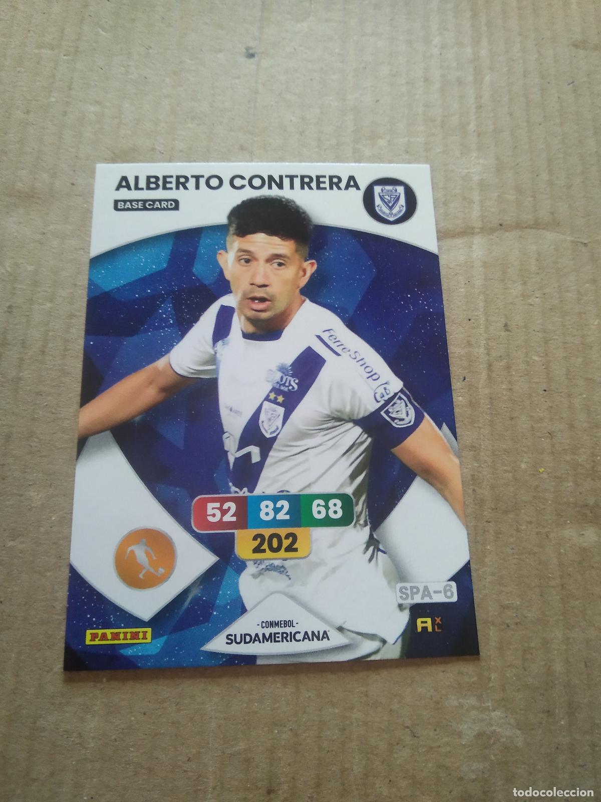 Cromos de Futebol: ALBERTO CONTRERA S. AMELIANO CROMO FUTBOL PANINI ADRENALYN CONMEBOL LIBERTADORES SUDAMERICANA 2024
