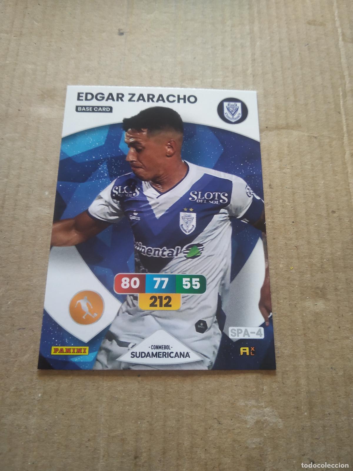 Cromos de Futebol: EDGAR ZARACHO S. AMELIANO CROMO FUTBOL PANINI ADRENALYN CONMEBOL LIBERTADORES SUDAMERICANA 2024