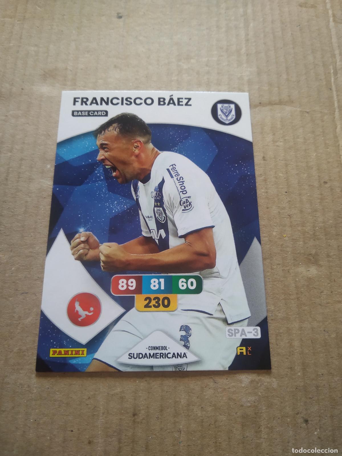 Cromos de Futebol: FRANCISCO BAEZ S. AMELIANO CROMO FUTBOL PANINI ADRENALYN CONMEBOL LIBERTADORES SUDAMERICANA 2024
