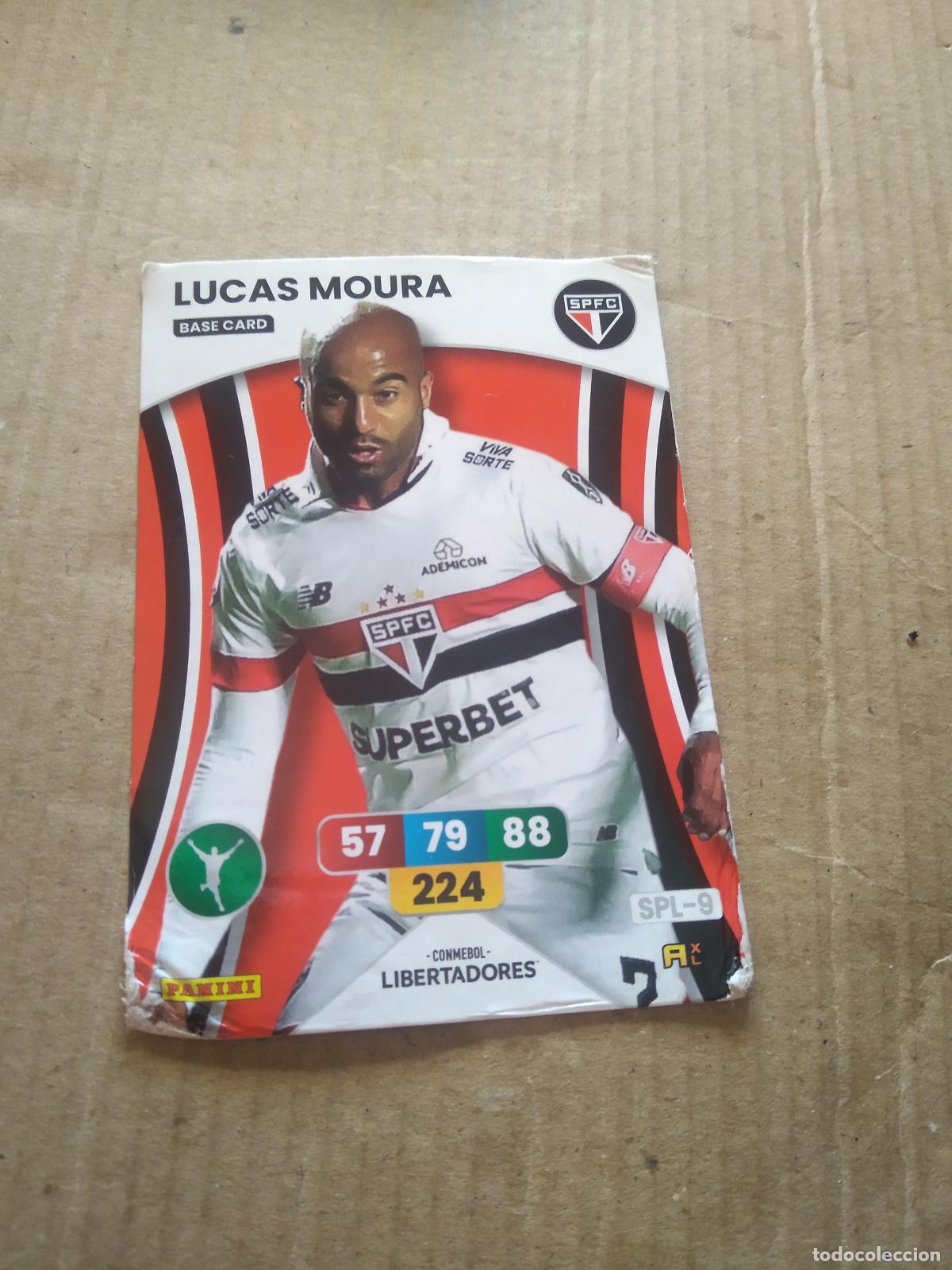 Cromos de Futebol: LUCAS MOURA SAO PAULO CROMO FUTBOL PANINI ADRENALYN CONMEBOL LIBERTADORES SUDAMERICANA 2024