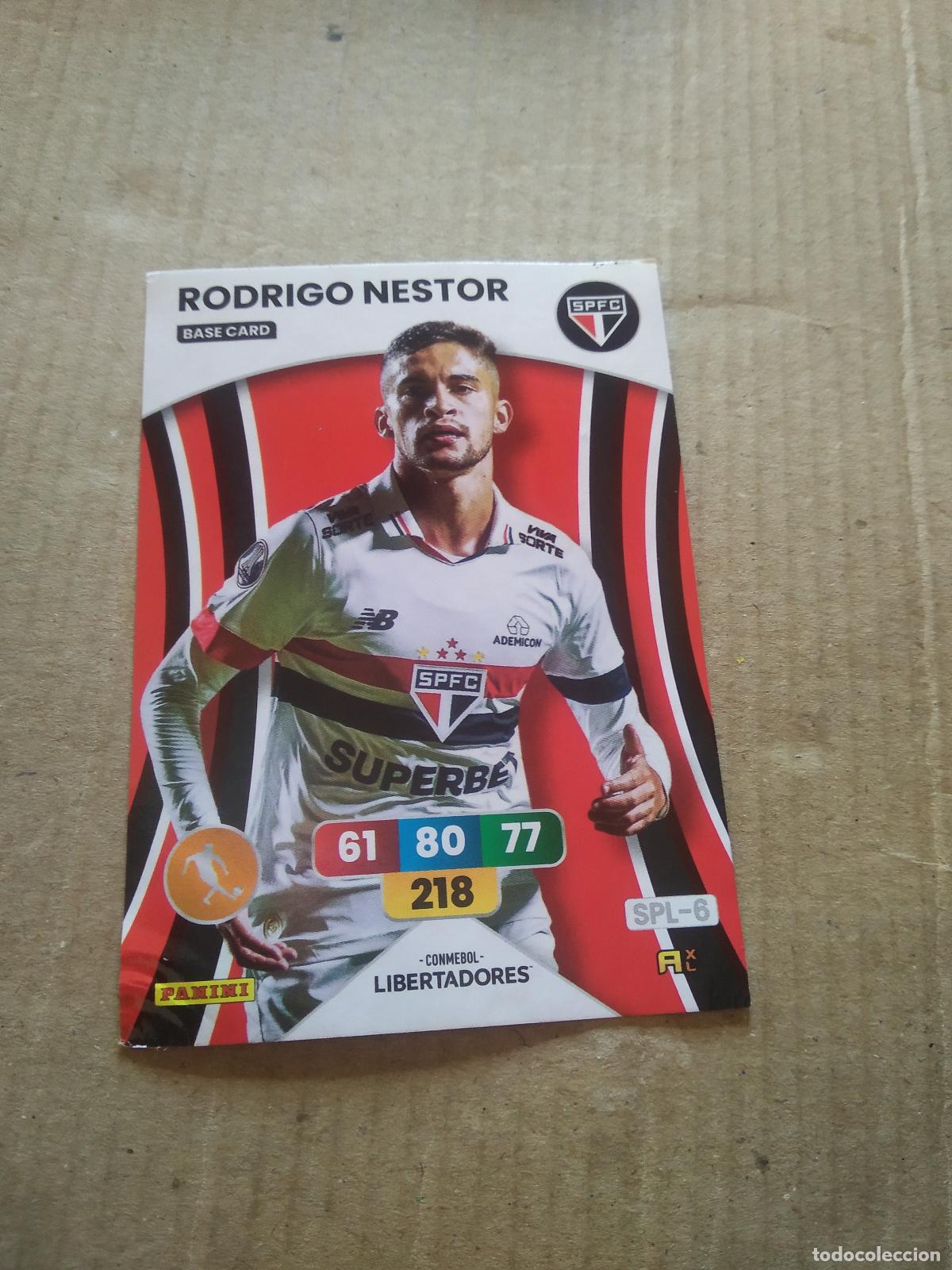 Cromos de Futebol: RODRIGO NESTOR SAO PAULO CROMO FUTBOL PANINI ADRENALYN CONMEBOL LIBERTADORES SUDAMERICANA 2024