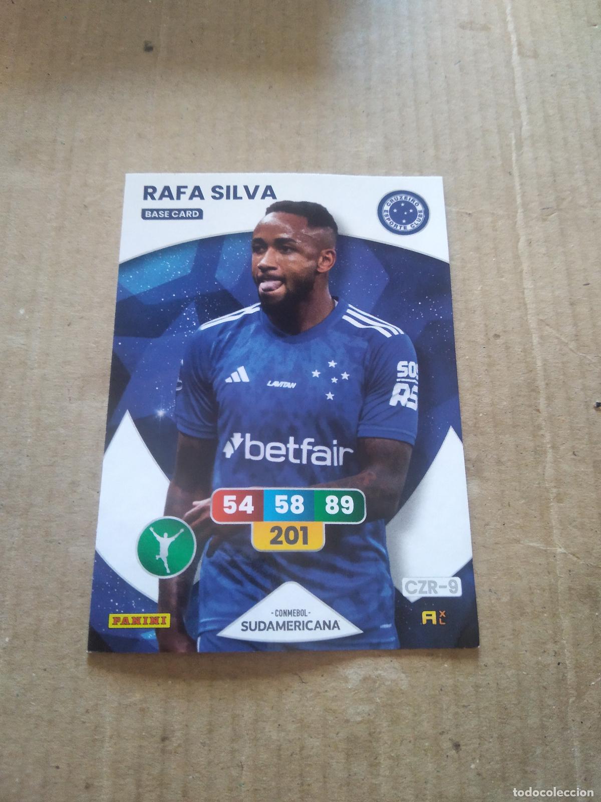 Cromos de F&uacute;tbol: RAFA SILVA CRUZEIRO CROMO FUTBOL PANINI ADRENALYN CONMEBOL LIBERTADORES SUDAMERICANA 2024