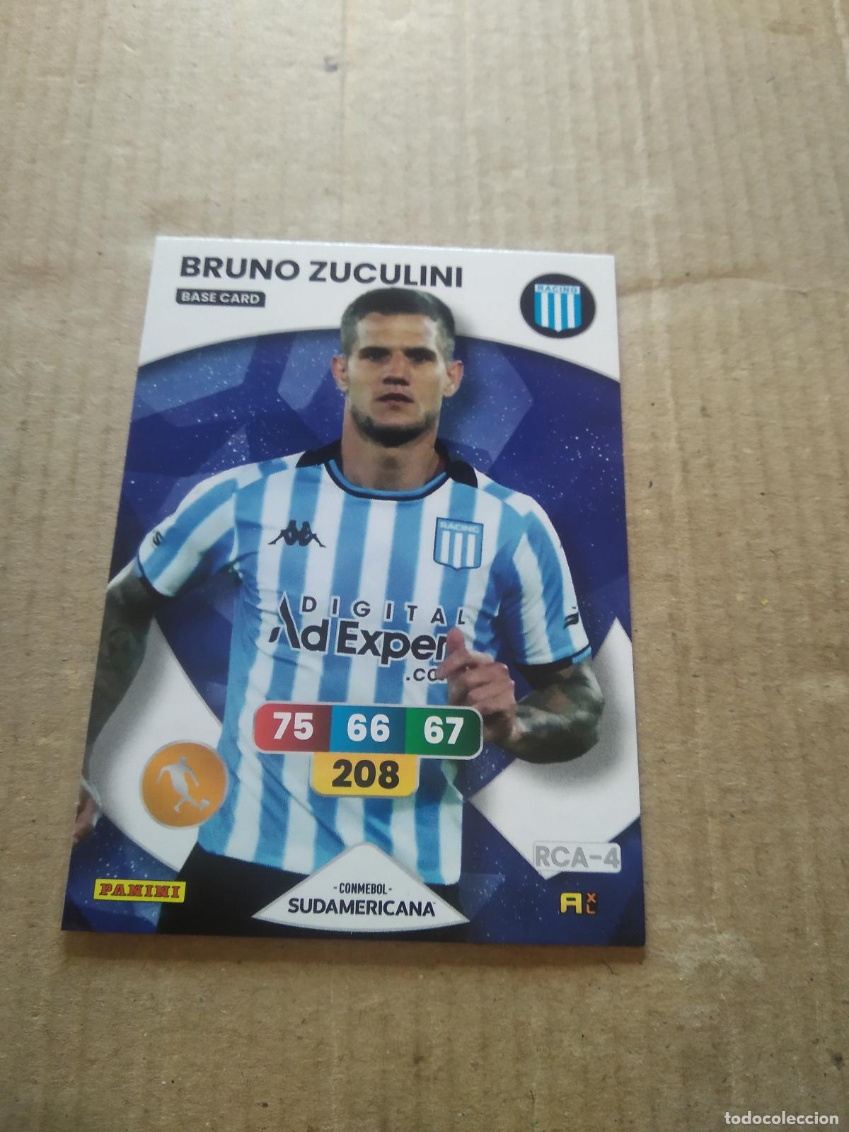 Cromos de Futebol: BRUNO ZUCULINI RACING CROMO FUTBOL PANINI ADRENALYN CONMEBOL LIBERTADORES SUDAMERICANA 2024
