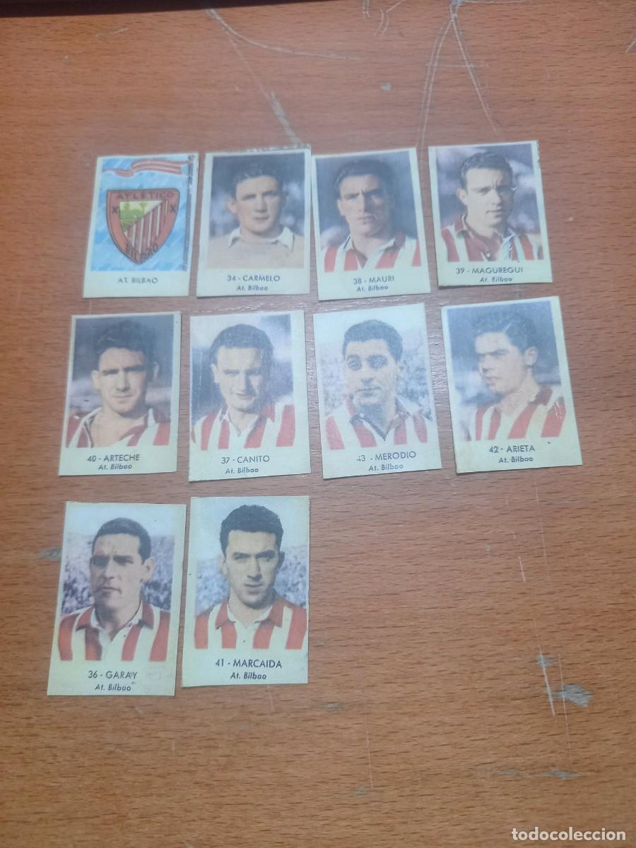Cromos de Futebol: LOTE RUIZ ROMERO 1958 ATHLETIC 10 CROMOS