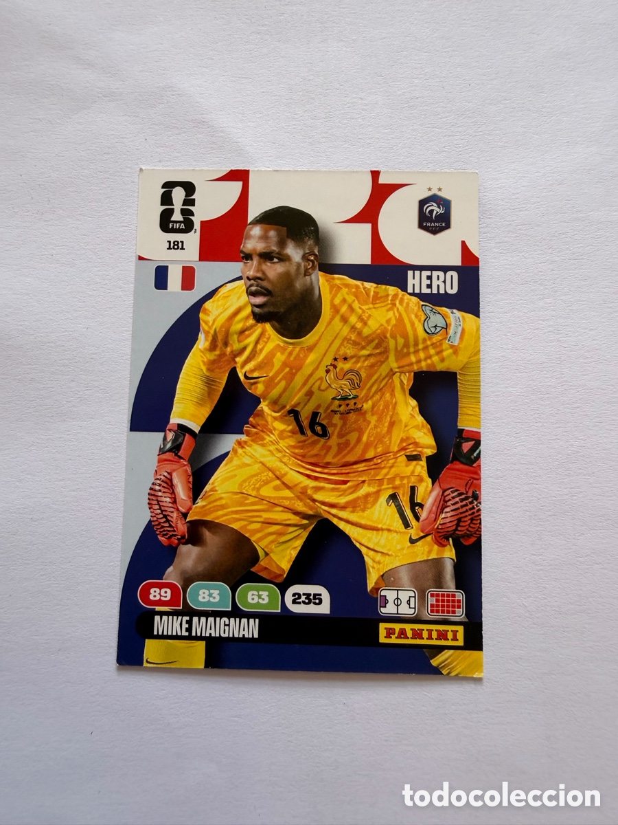 Cromos de F&uacute;tbol: Mike Maignan (181) - FRANCIA