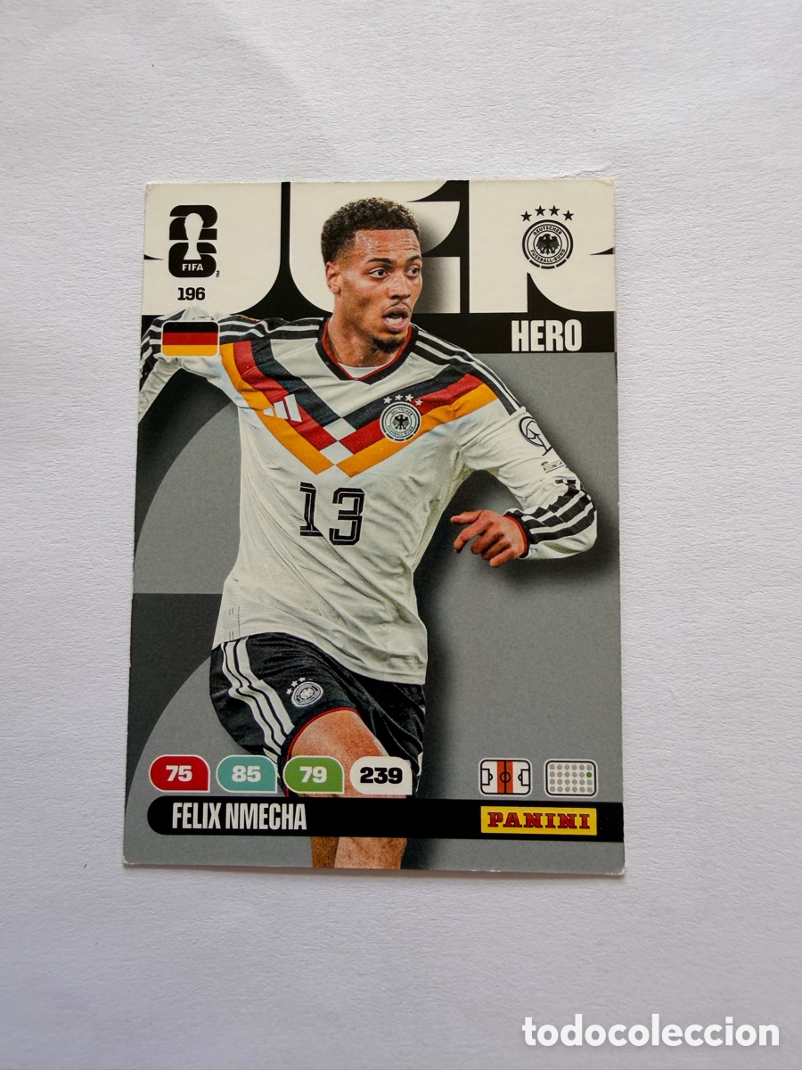 Football Stickers: Felix Nmecha (196) - ALEMANIA