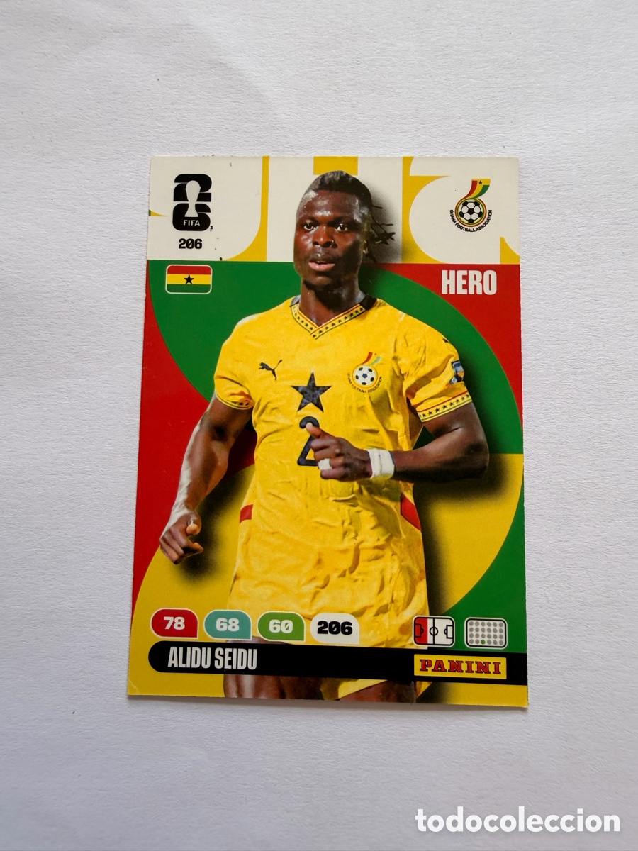 Football Stickers: Alidu Seidu (206) - GHANA