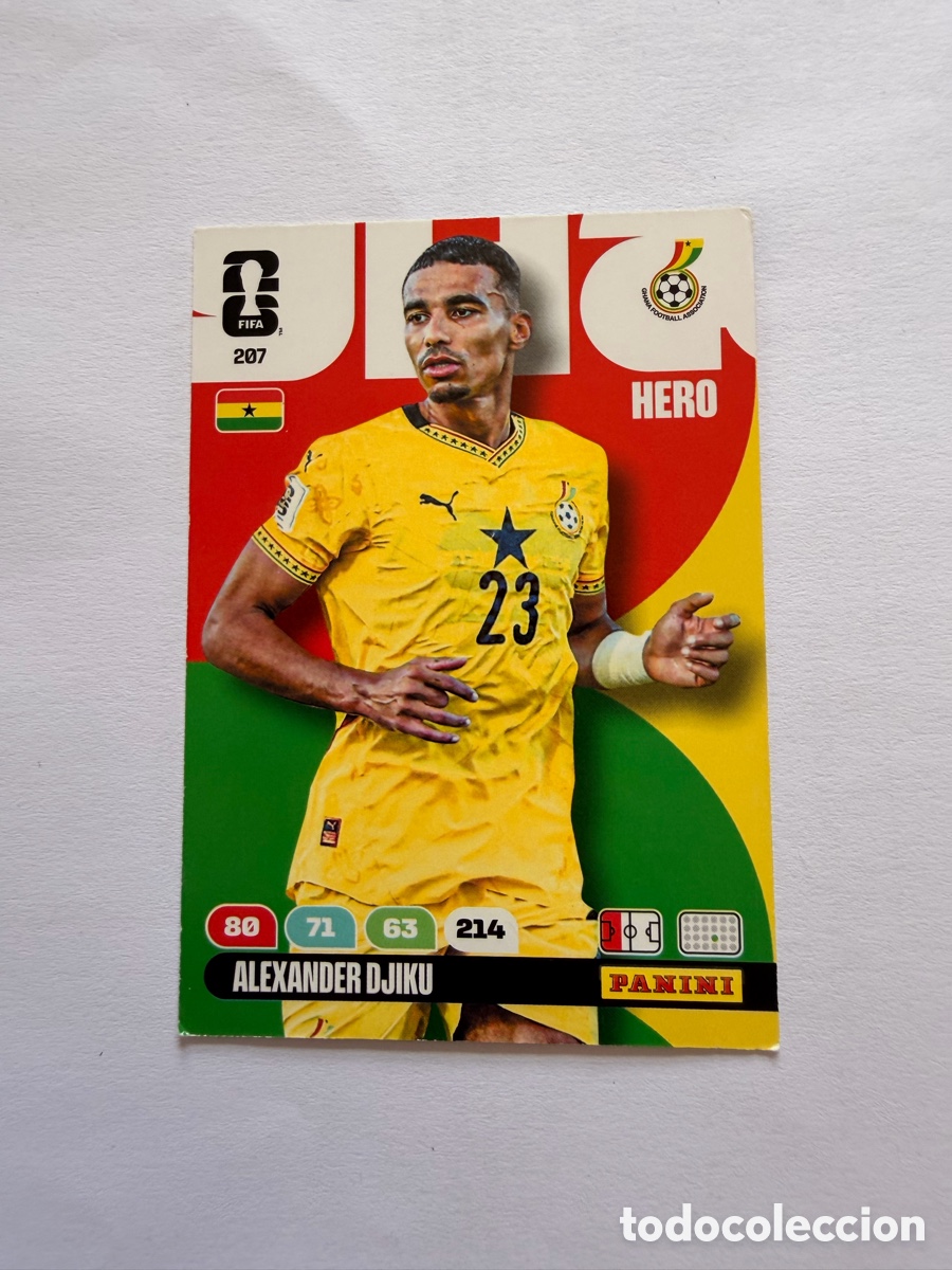 Cromos de F&uacute;tbol: Alexander Djiku (207) - GHANA