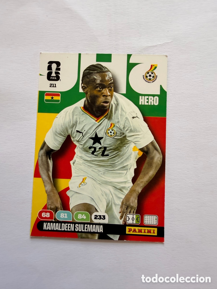 Figurine di Calcio: Kamaldeen Sulemana (211) - GHANA