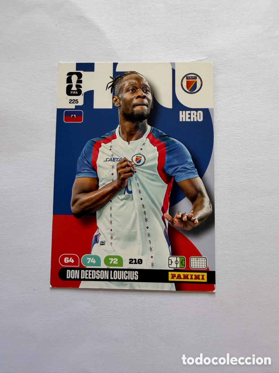 Figurine di Calcio: Don Deedson Louicius (225) - HAIT&Iacute;