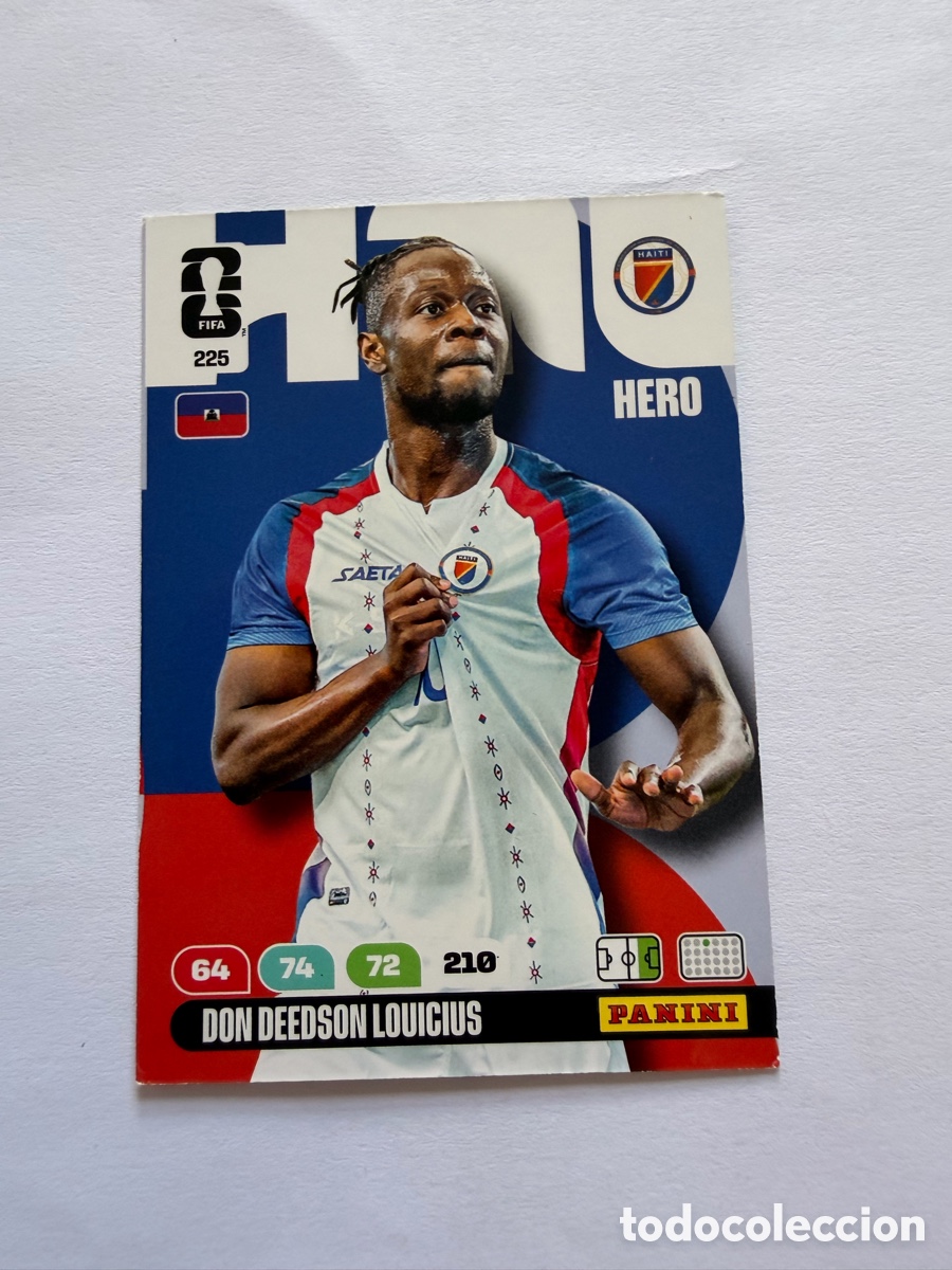 Figurine di Calcio: Don Deedson Louicius (225) - HAIT&Iacute;