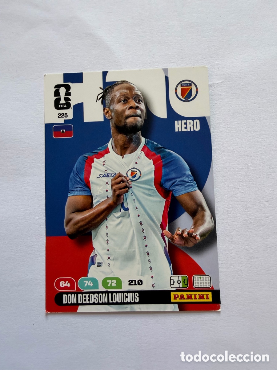 Figurine di Calcio: Don Deedson Louicius (225) - HAIT&Iacute;