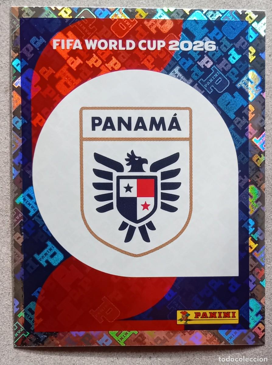 Figurine di Calcio: Figurina Panini 2026 Cromo World Cup Usa Mundial 2026 scudetto escudo badge Panama n PAN 1