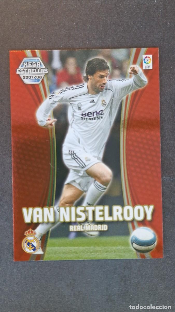 Figurine di Calcio: L3 VAN NISTELROOY REAL MADRID MEGA ESTRELLAS 382 PANINI MEGACRACKS 2007 2008 07 08