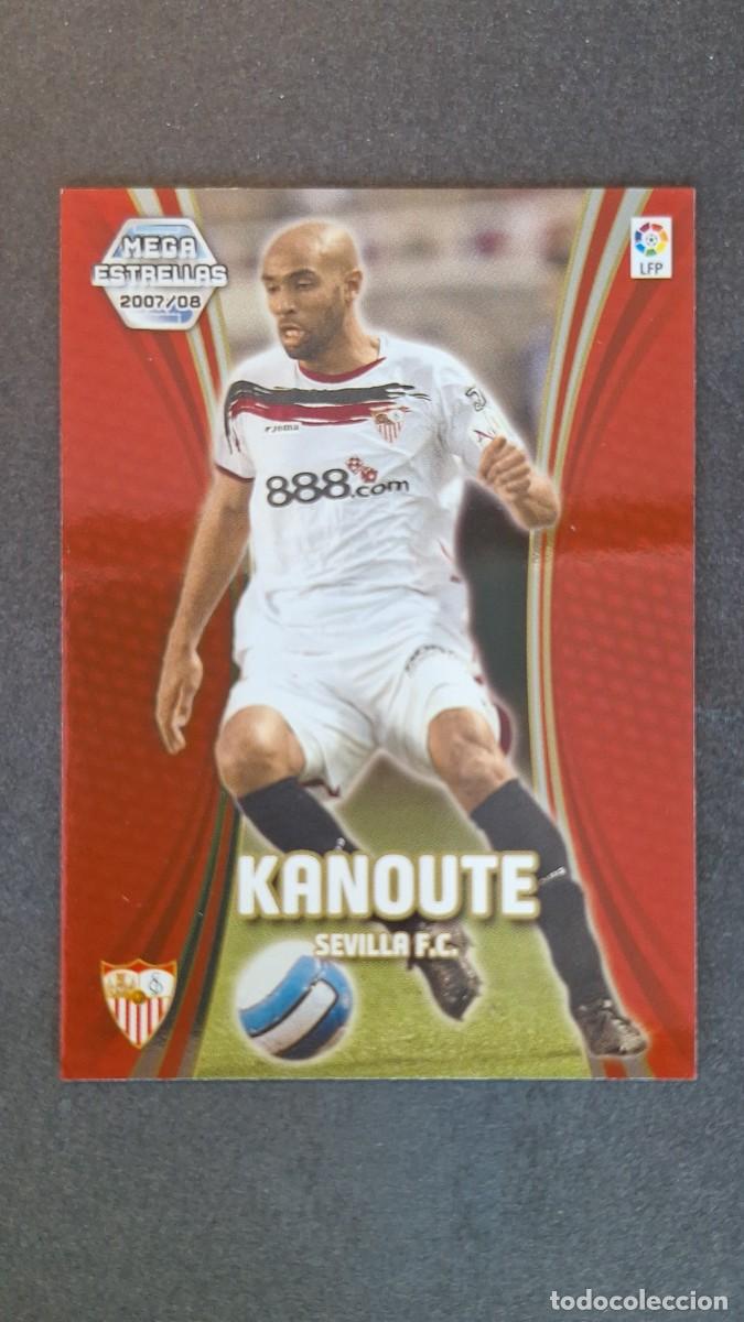 Figurine di Calcio: L3 KANOUTE SEVILLA F. C. MEGA ESTRELLAS 386 PANINI MEGACRACKS 2007 2008 07 08