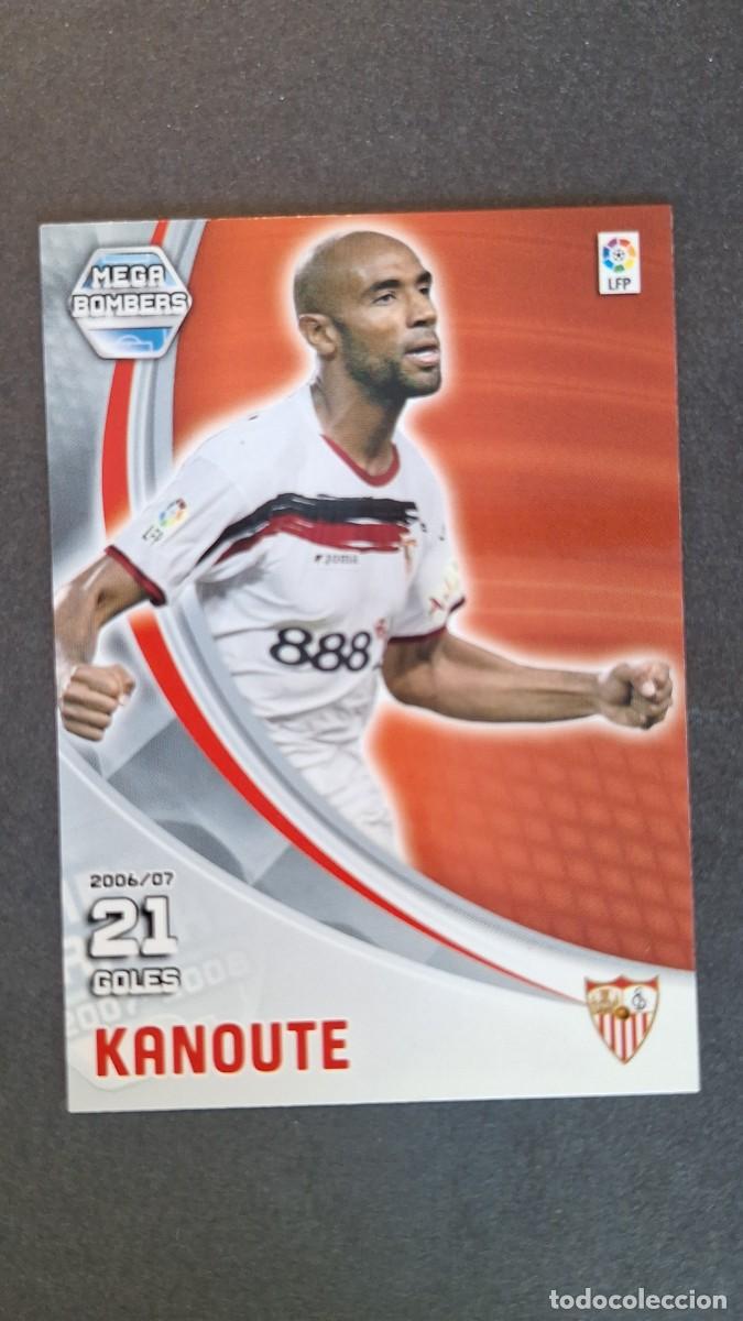 Figurine di Calcio: L3 KANOUTE SEVILLA F. C. MEGA BOMBERS 390 PANINI MEGACRACKS 2007 2008 07 08