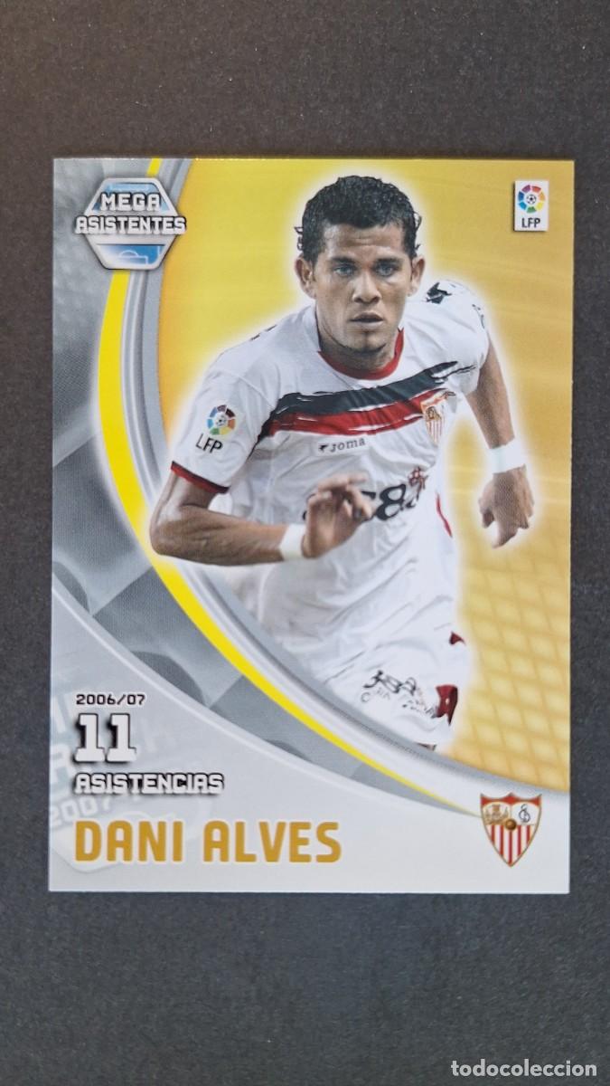 Cromos de F&uacute;tbol: L3 DANI ALVES SEVILLA F. C. MEGA ASISTENTES 394 PANINI MEGACRACKS 2007 2008 07 08