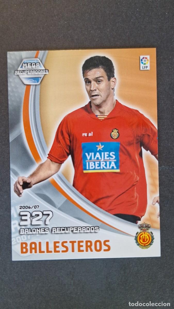 Cromos de F&uacute;tbol: L3 BALLESTEROS R. C. D. MALLORCA MEGA RECUPERADORES 398 PANINI MEGACRACKS 2007 2008 07 08