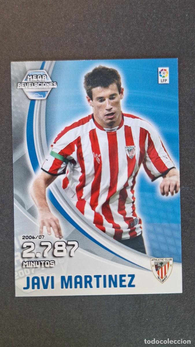 Cromos de F&uacute;tbol: L3 JAVI MARTINEZ ATHLETIC CLUB DE BILBAO MEGA REVELACIONES 400 PANINI MEGACRACKS 2007 2008 07 08
