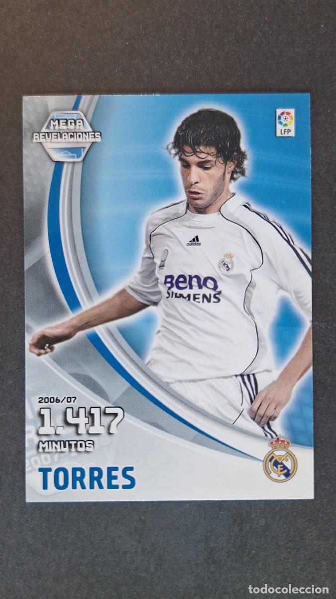Cromos de F&uacute;tbol: L3 TORRES REAL MADRID MEGA REVELACIONES 402 PANINI MEGACRACKS 2007 2008 07 08