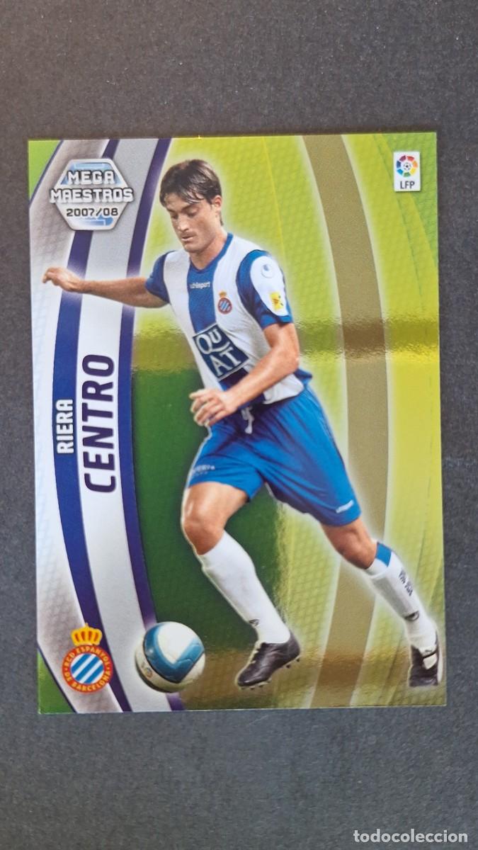 Cromos de F&uacute;tbol: L3 RIERA R. C. D. ESPA&Ntilde;OL MEGA MAESTROS 406 PANINI MEGACRACKS 2007 2008 07 08