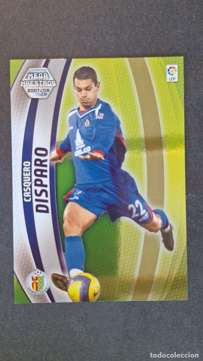Cromos de F&uacute;tbol: L3 CASQUERO GETAFE C. F. MEGA MAESTROS 407 PANINI MEGACRACKS 2007 2008 07 08