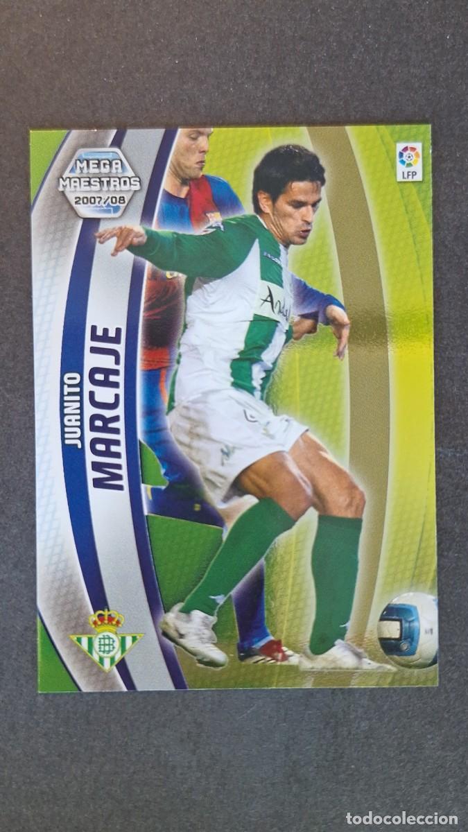 Cromos de F&uacute;tbol: L3 JUANITO REAL BETIS BALOMPIE MEGA MAESTROS 409 PANINI MEGACRACKS 2007 2008 07 08