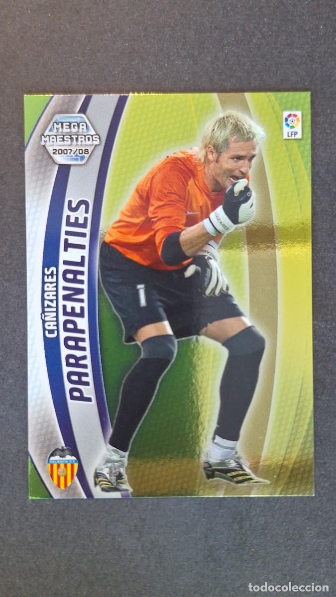 Cromos de F&uacute;tbol: L3 CA&Ntilde;IZARES VALENCIA C. F. MEGA MAESTROS 411 PANINI MEGACRACKS 2007 2008 07 08
