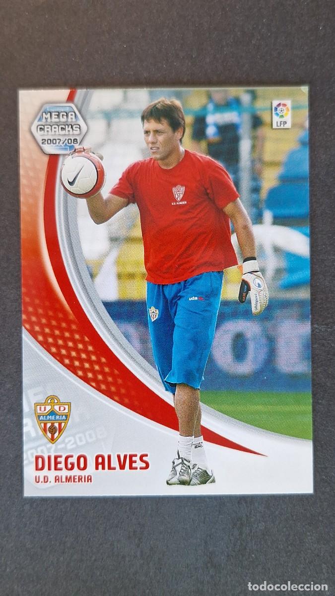 Cromos de F&uacute;tbol: L3 DIEGO ALVES U. D. ALMERIA NUEVA FICHA 2 BIS PANINI MEGACRACKS 2007 2008 07 08